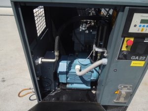 SPREZARKA-SRUBOWA-ATLAS-COPCO-GA22-22Kw-Marka-Atlas-Copco